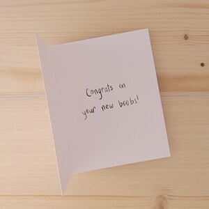 Breast Reduction Celebration Card - Digital image 2
