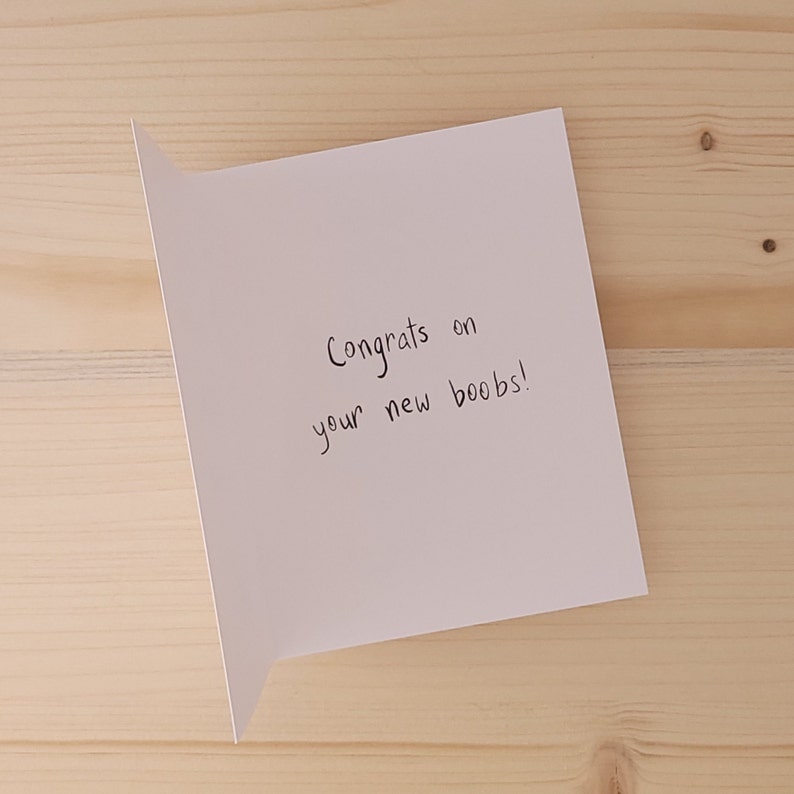 Breast Reduction Celebration Card - Digital image 2