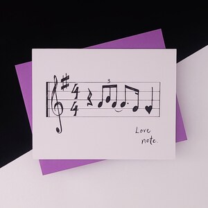 Carte pour lettres d'amour