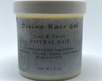 Divine Hair Gel - Loc & Twist - Natural Hair