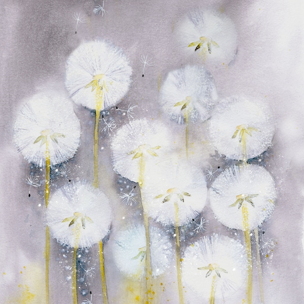 Dandelion Clocks Etsy UK