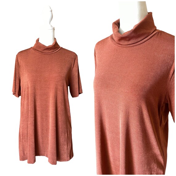 Burnt orange deals turtleneck