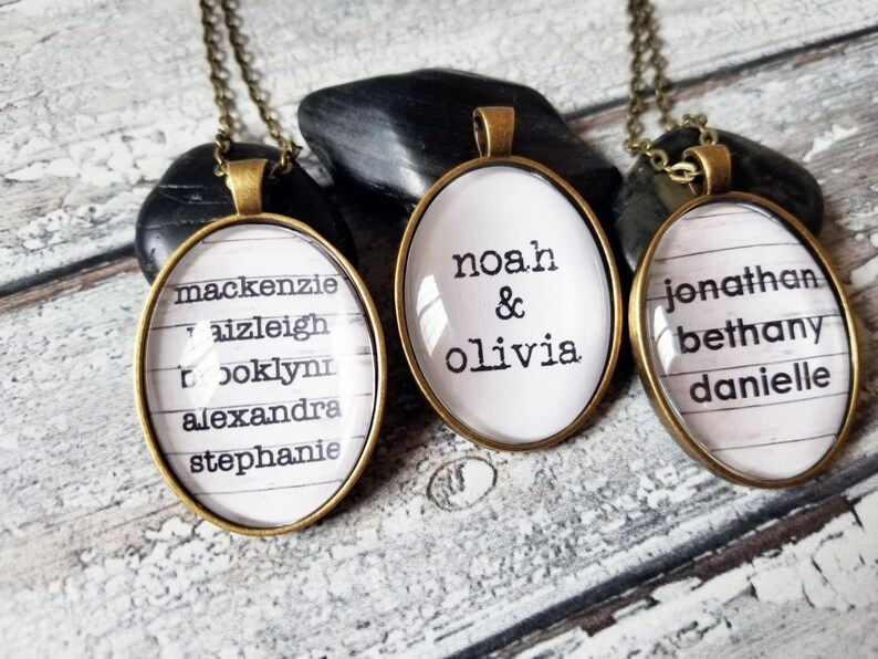 Fixer Upper Custom Names Necklace Grandma Jewelry Handmade Necklace Personalized Special Names Necklaces FREE SHIPPING Mom Jewelry