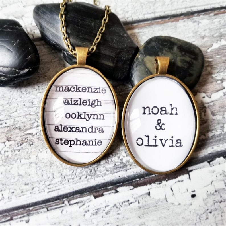 Fixer Upper Custom Names Necklace Grandma Jewelry Handmade Necklace Personalized Special Names Necklaces FREE SHIPPING Mom Jewelry