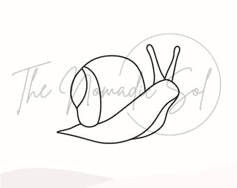 Snail Pattern Stained Glass PDF Digital File
