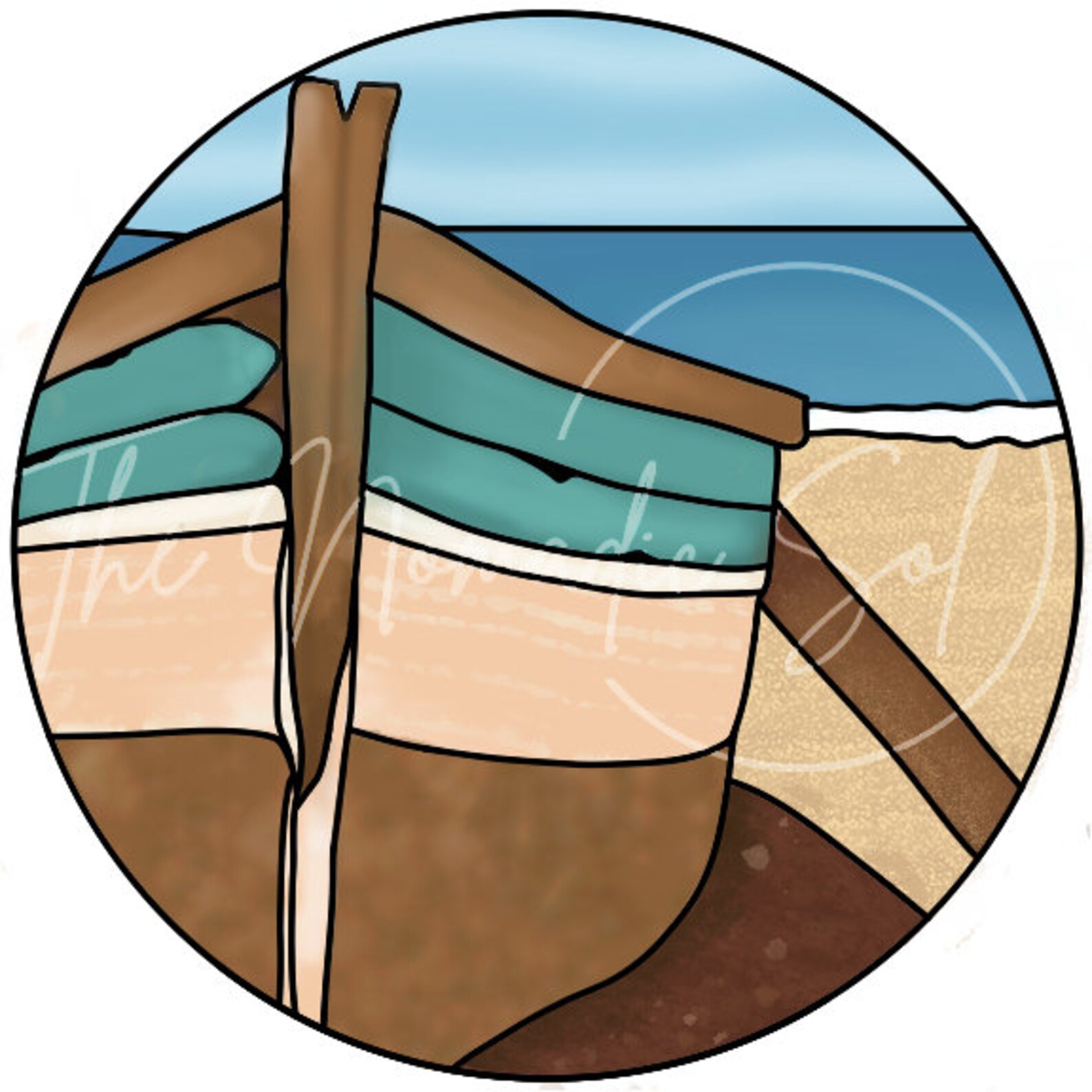 Boat Pattern Stained Glass PDF Psd Jpg Png Digital File - Etsy