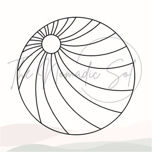 Funky Sun Pattern Stained Glass PDF Digital File