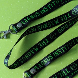 The Magnus Archives Institute Employee Lanyard