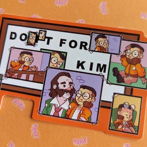 Do It For Kim Kitsuragi Disco Elysium Vinyl Sticker