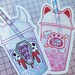Goth and E-Girl Bubble Tea Stickers
