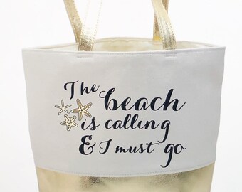 Personalized tote/beach bags