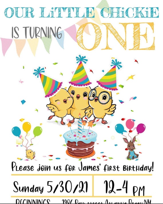 Canticos Birthday Invitation 