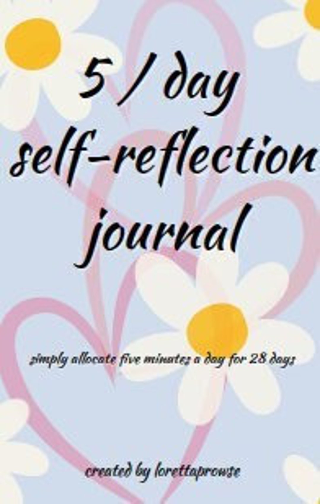 Self Reflection Journal Etsy Self Reflection Journal Etsy