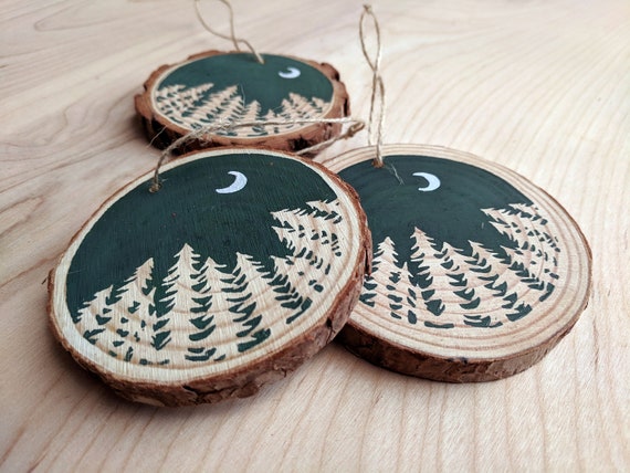 48 Pieces Buffalo Plaid Predrilled Wood Slices 48 Pieces Twine Round Wooden Discs with Holes for Holiday Hanging Embellishments,Christmas DIY Crafts 96 Pieces Christmas Wood Slice Twine Ornament Set