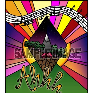 Coloring Sheet | Phish - Divided Sky | Digital Downloads ONLY