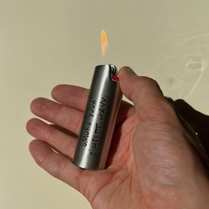 Sych Feuerzeugkasten BIC, Feuerzeug aus Messing, Feuerzeug aus Metall