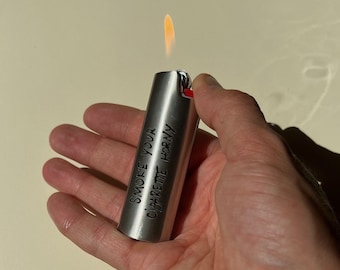 Metall-Feuerzeughülle, passend für BIC J6