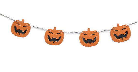 Jack O Lanter Banner Pumpkin Banner Halloween Banner Halloween