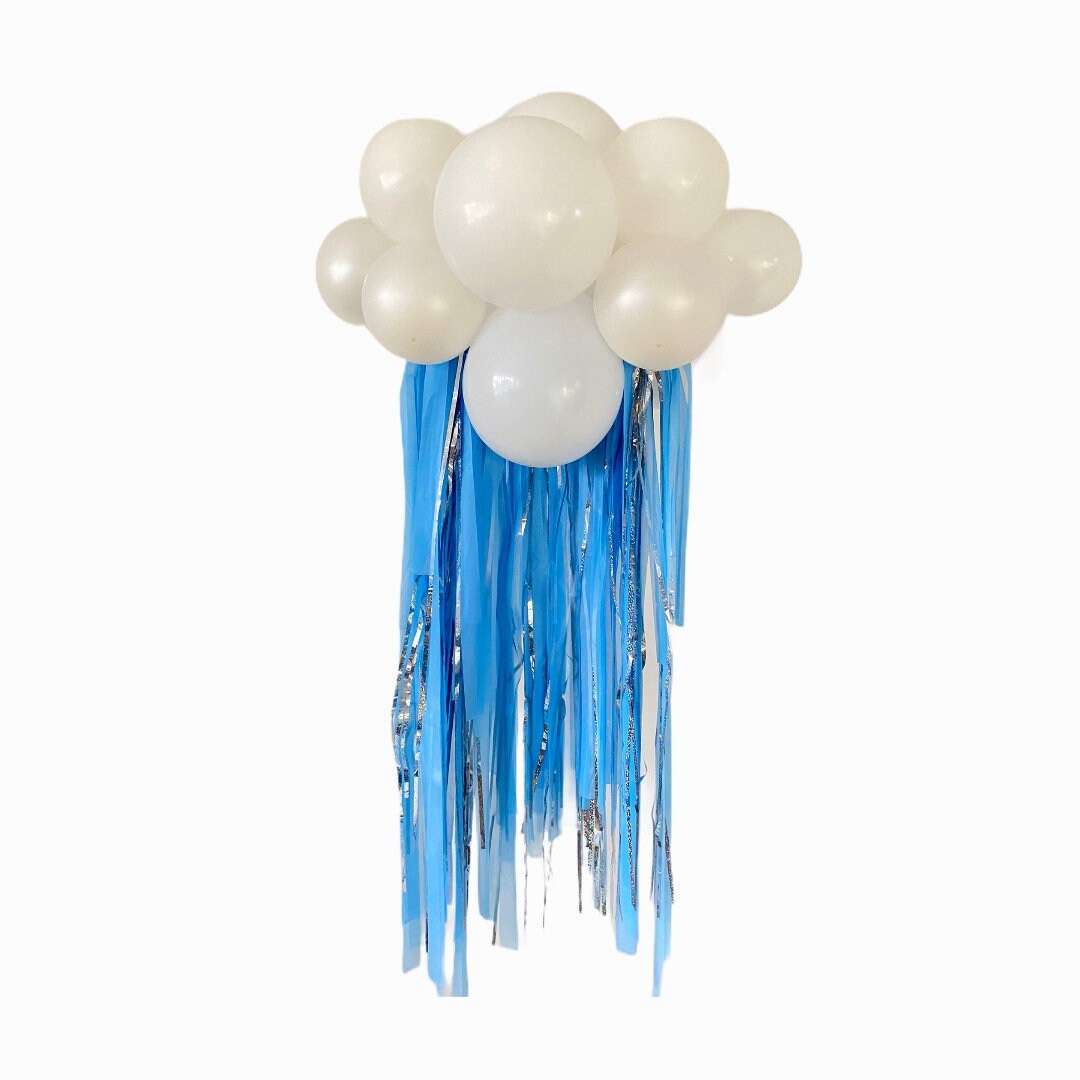 2 Pack Blue Streamers Party Decorations Blue Fringe Backdrop Themed Party  Decorations - Riah Party Supplies