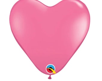 Pink heart balloons, galentine's day balloons, love balloons heart latex balloons, heart balloons, cute balloons, Valentine’s day balloons