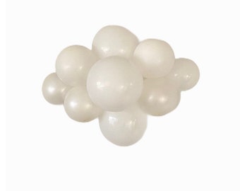 Cloud Balloon Kit, cloud balloon, on cloud 9, DIY balloon cloud, balloon cloud kit, hot air balloon theme, up up and away theme, baby shower