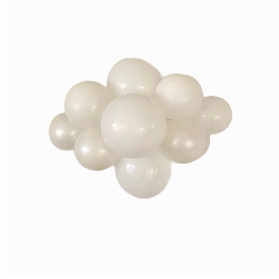 Cloud Balloon Kit, cloud balloon, on cloud 9, DIY balloon cloud, balloon cloud kit, hot air balloon theme, up up and away theme, baby shower Il_570xn