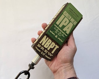 ONCE Fundraiser - Bottle Opener with Newburyport Green Head IPA Tap Handle