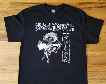 Napalm Death Shirt - Etsy