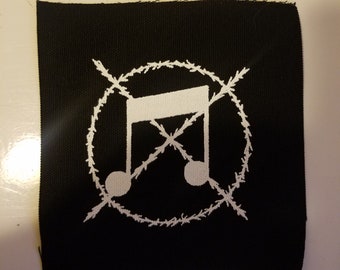 Anti Music Cloth Patch