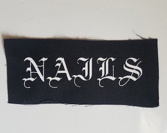 Nägel Stoff Aufnäher