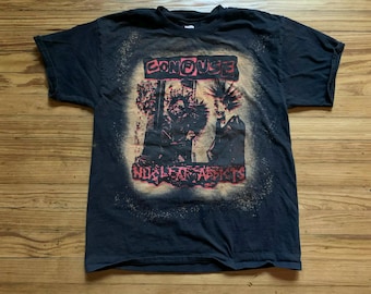 Limited Run Bleachy Confuse Shirt +Cloth Patch