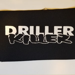 Driller Killer Cloth Patch
