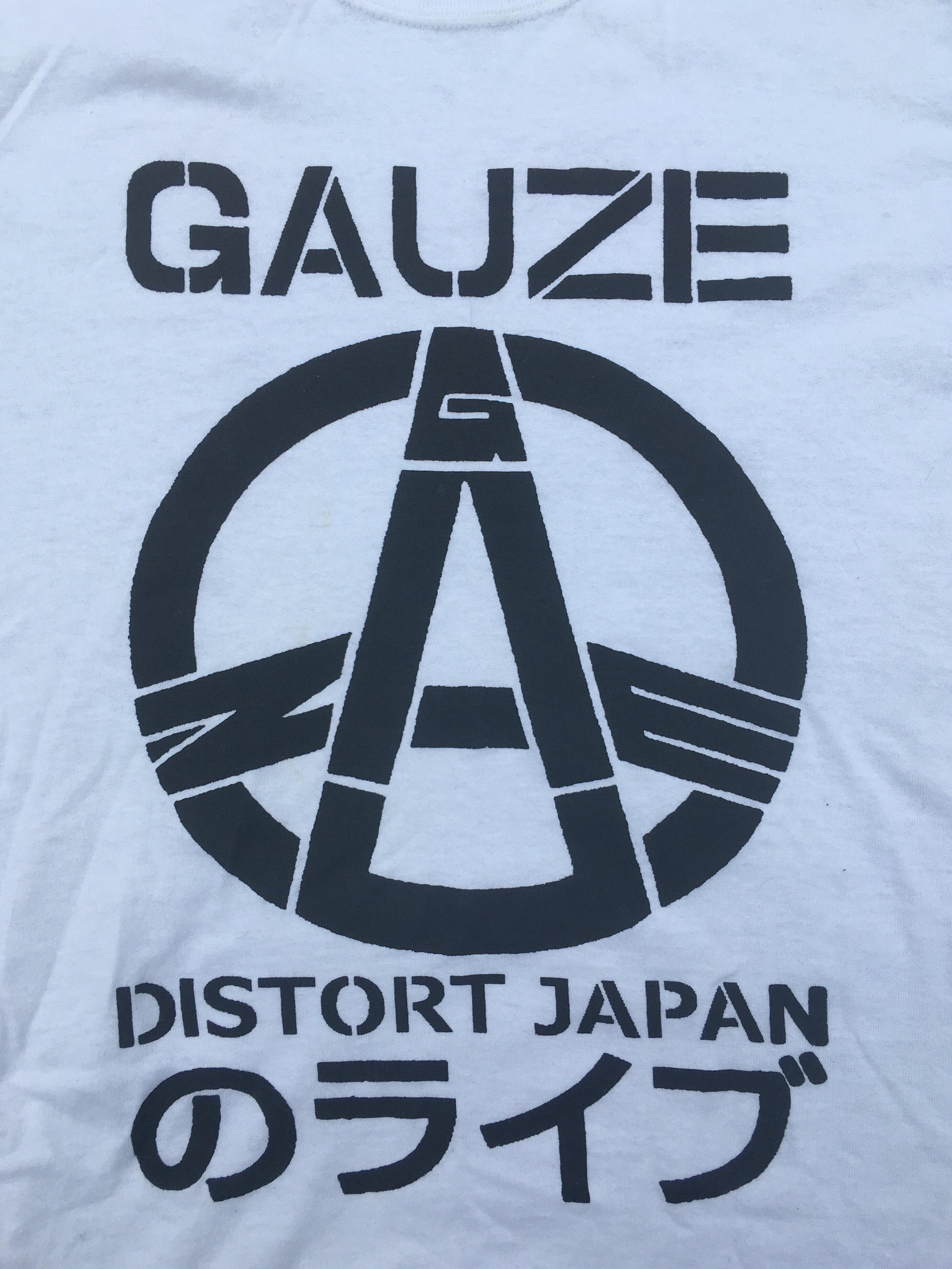 Gauze - Distort Japan Tshirt - Etsy