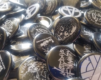 1.25&quot; PUNK BUTTONS
