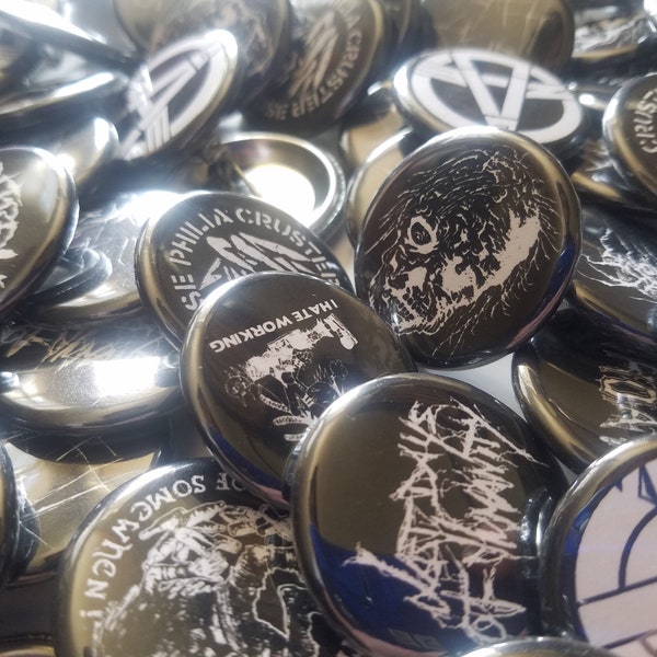 1.25" PUNK BUTTONS