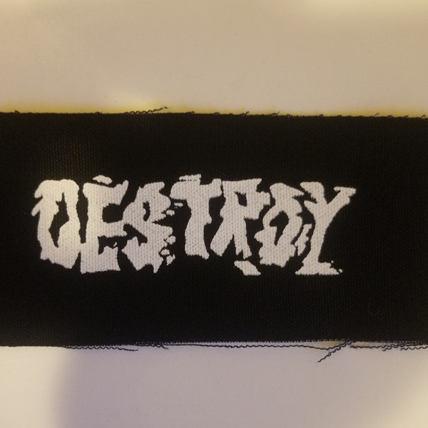 Seditionaries Destroy Cloth Patch