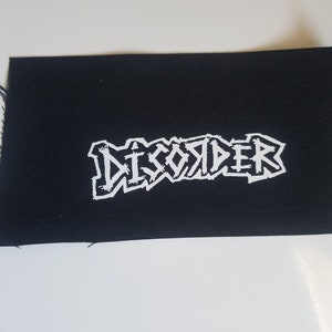 Disorder Logo Cloth Patch