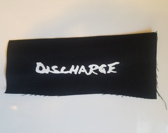 Discharge Logo Patch