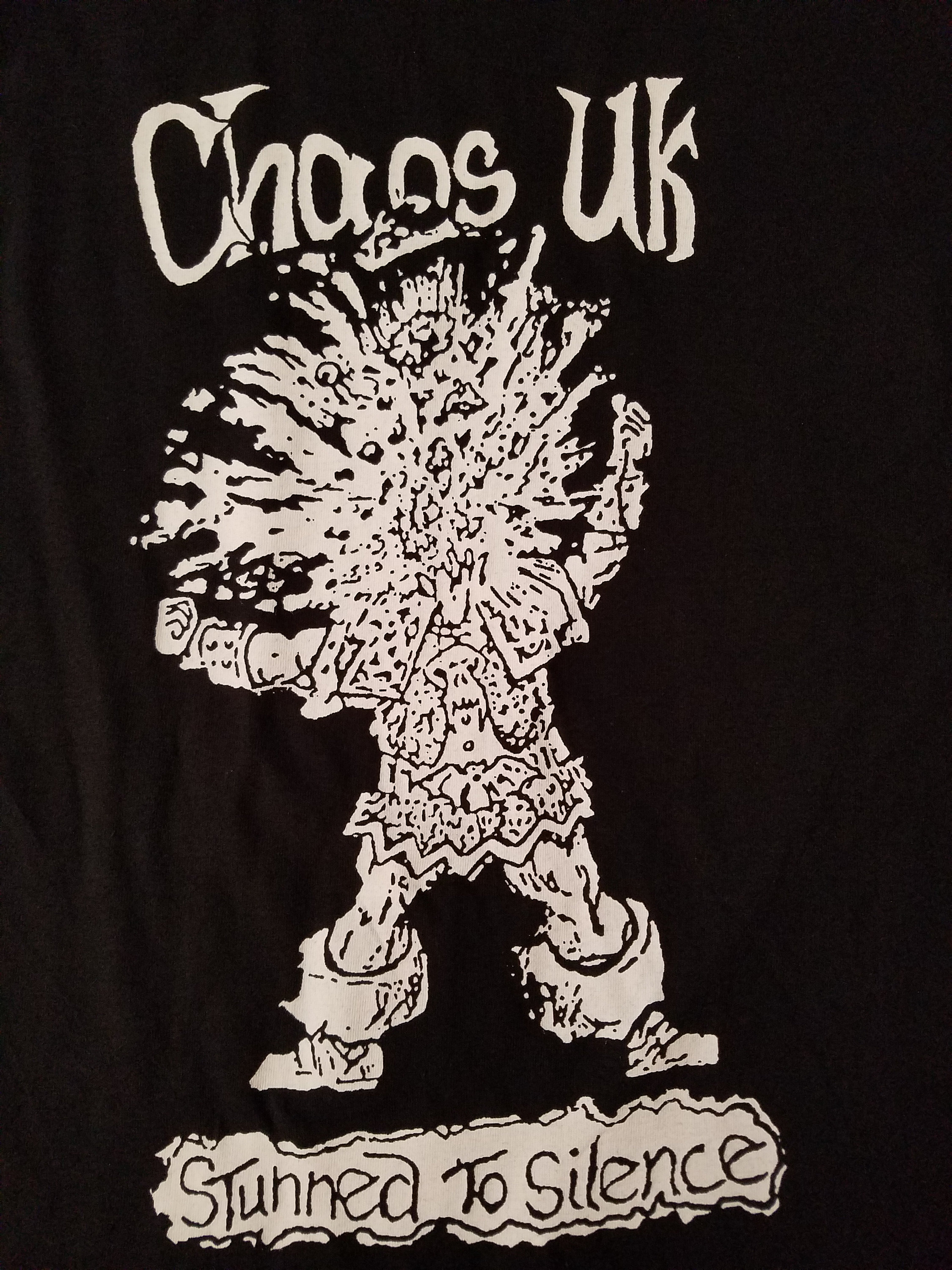 CHAOS U.K. 2015 Japan Tour Tシャツ M Chaos Uk - Stunned to Silence Shirt - Etsy