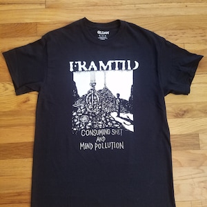 Framtid - Chemise de consommation de merde et de pollution mentale