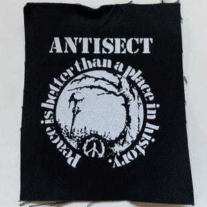 Antisect - Peace Cloth Patch