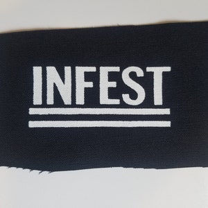 Infest Cloth Patch