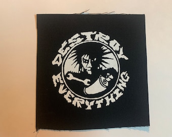 Filth - Destroy Cloth Patch