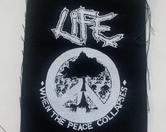 Life - Peace Cloth Patch