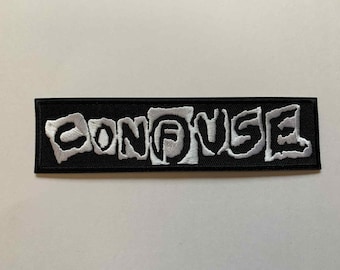 THE SWANKYS Embroidered Patch Optional Gai Confuse Noise - Etsy
