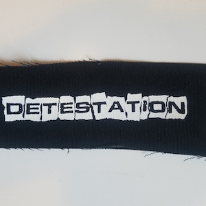 Detestation Cloth Patch