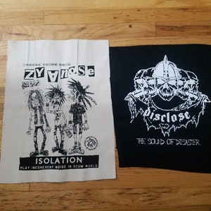 Back Patch of any of my Shirt Designs