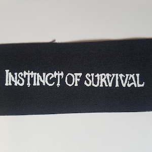 Instinct of Survival Cloth Patch