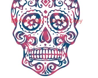 Coco skull svg | Etsy