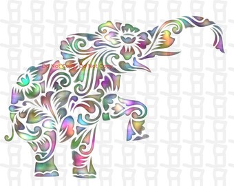 Download Mandala Elephant Svg Etsy